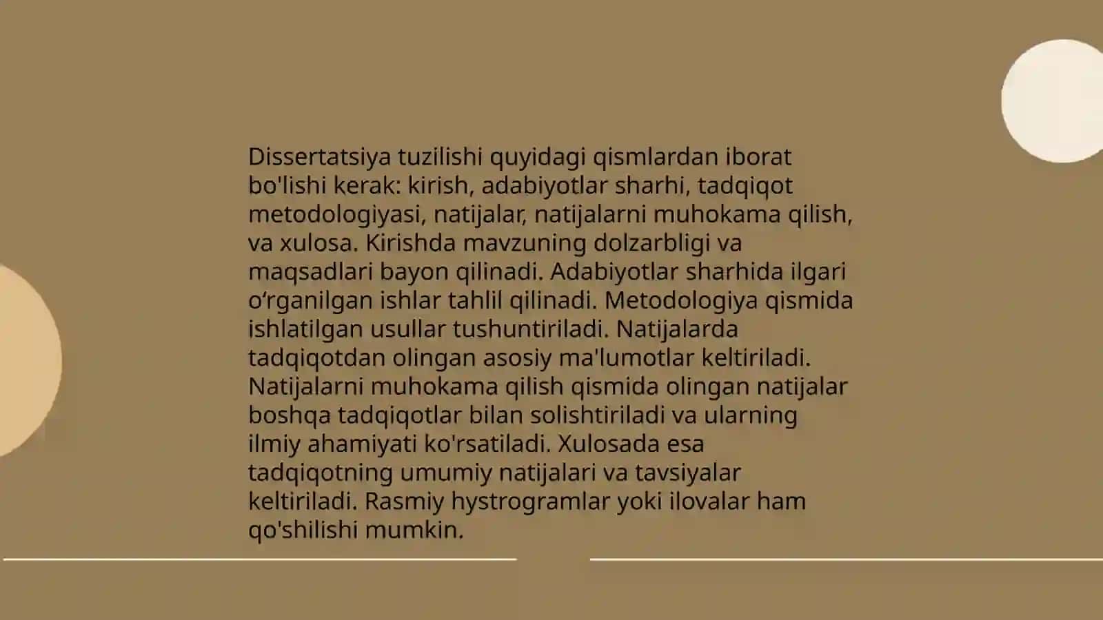 Ilmiy ish turlari. Rezyume, annotatsiya, taqriz, referat 4