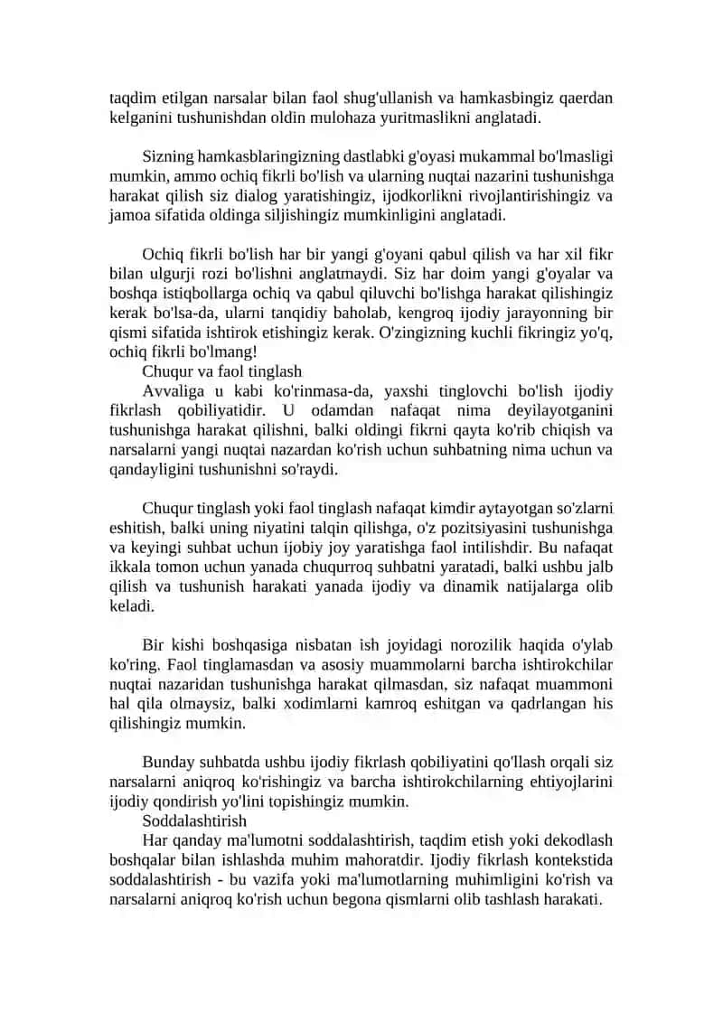 Yondashuvni aniqlash va uning shakllanishi 4