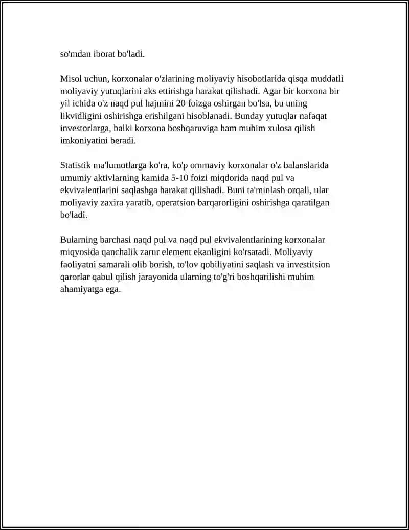 MOLIYAVIY VOSITACHILAR: TURLARI VA FUNKSIYALARI 4
