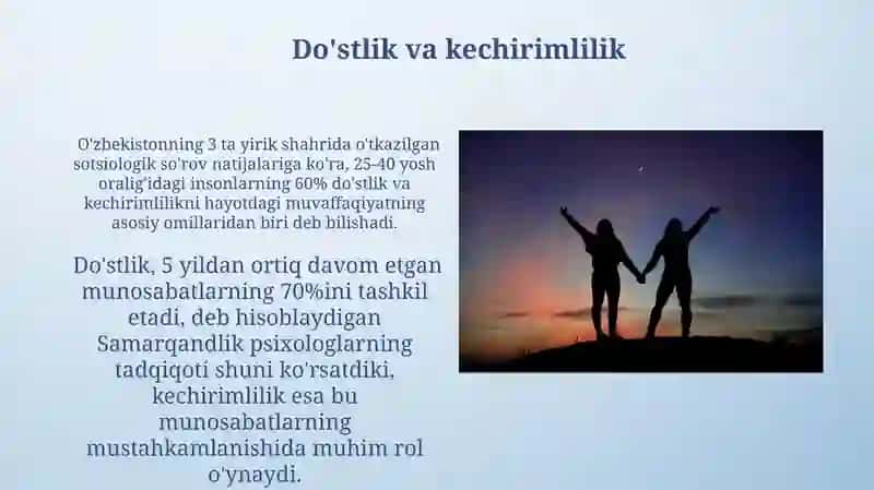 Do'stlik haqida 4