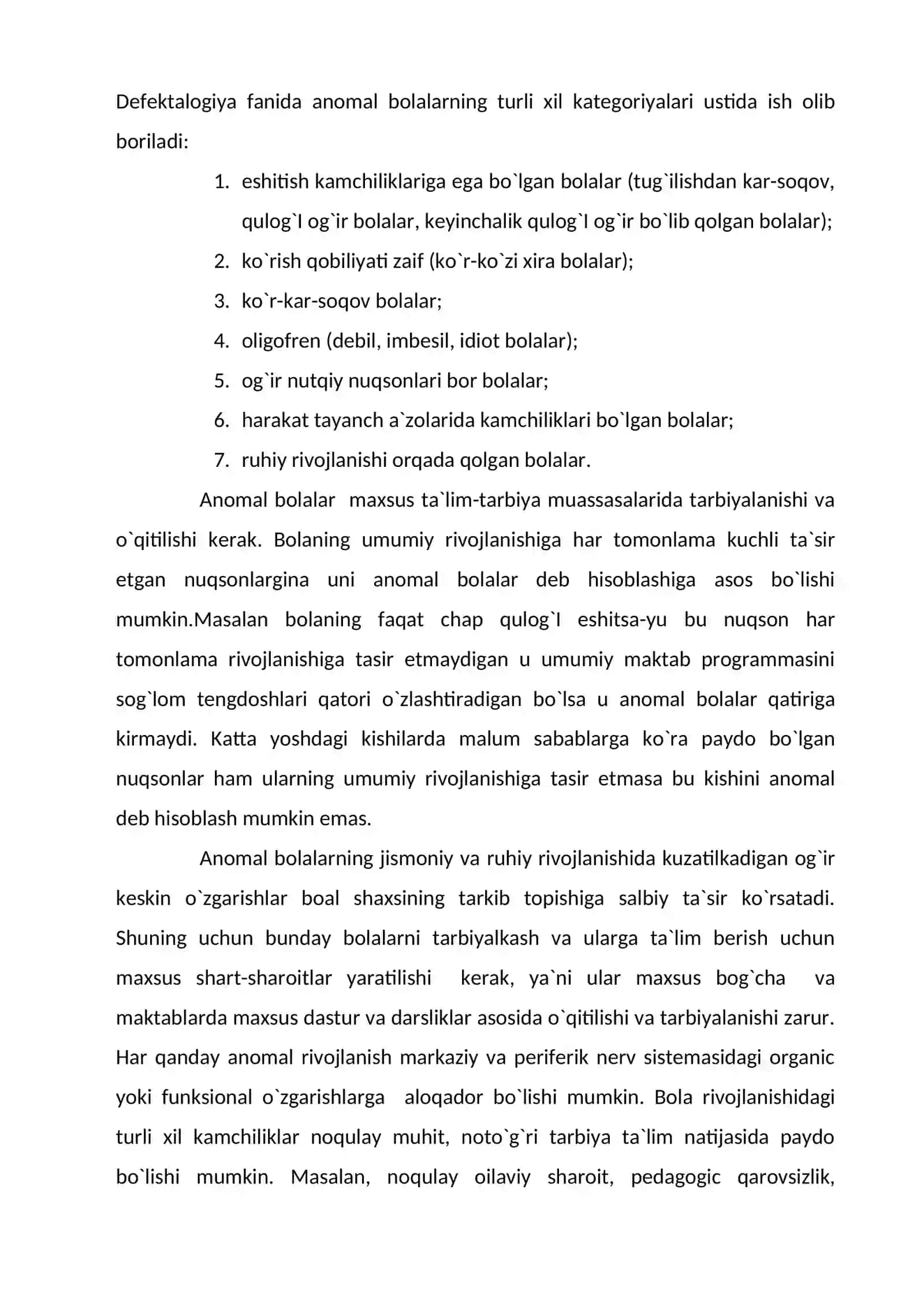Kamchiliklarga ega bolalar uchun inklyuziv ta'lim strategiyalari 4