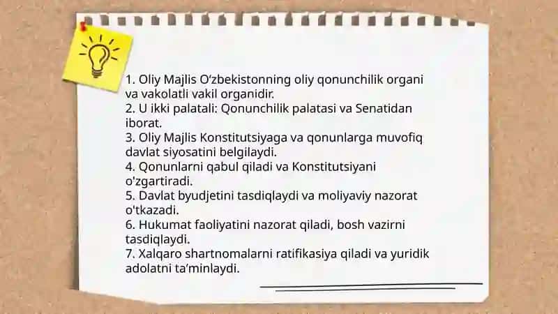 Oʻzbekiston Respublikasi Oliy Majlisining tarixi va shakllanishi 4