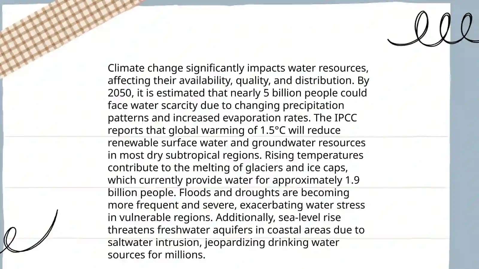 Water shortage 4