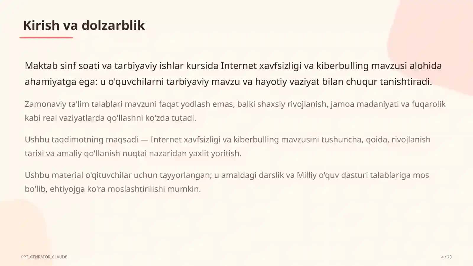 Internet xavfsizligi va kiberbulling 4