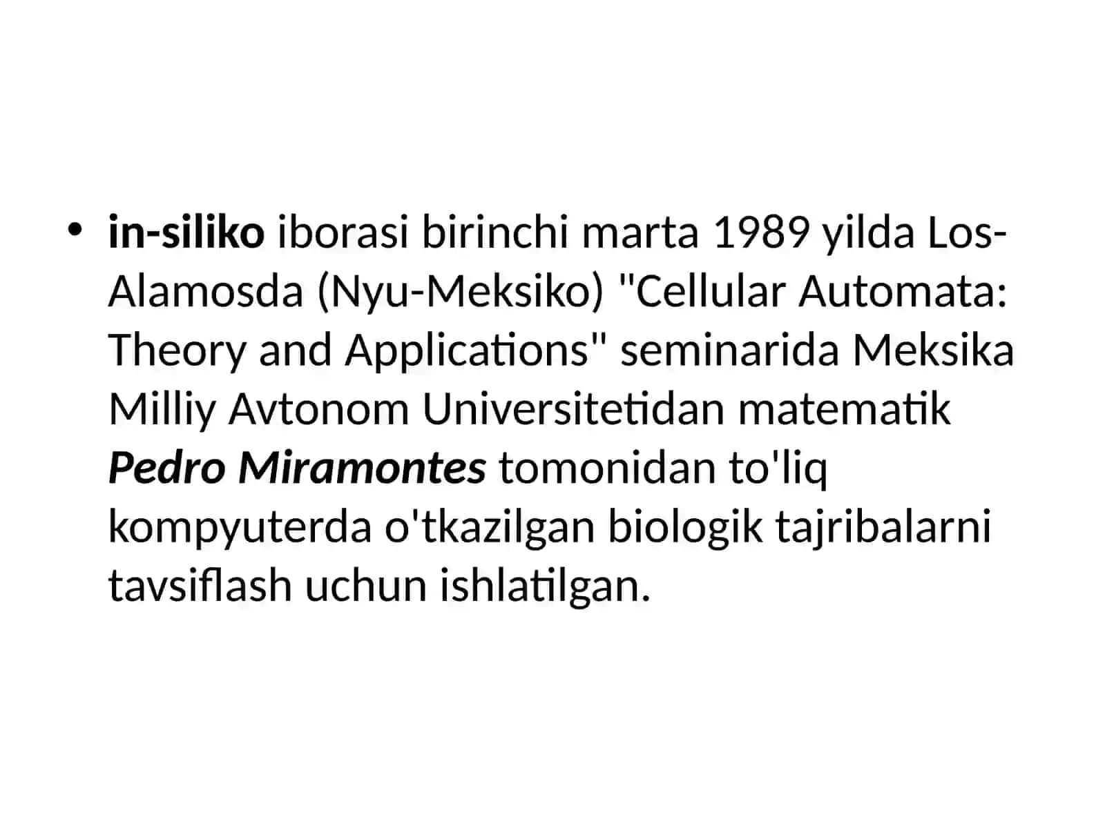 Oqsillarning strukturasini va xususiyatlarini in silico sharoitida o‘rganish 4