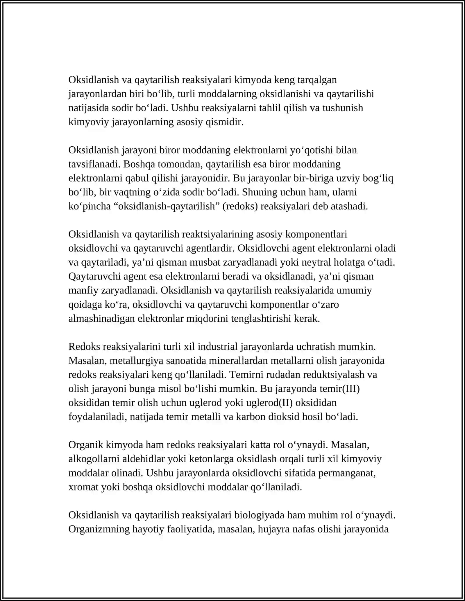 BIOLOGIK OKSIDLANISH 4