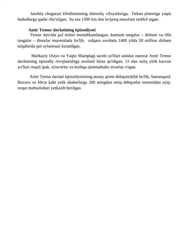 Amir Temur davlati 4