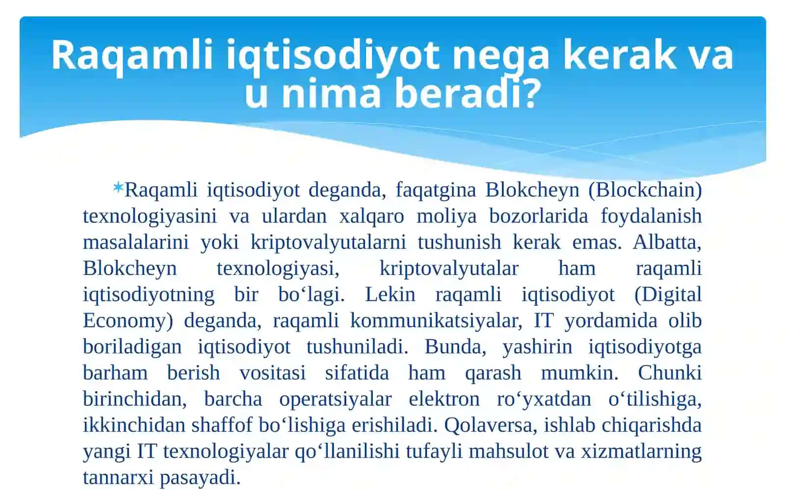 Raqamli iqtisodiyot va axborot texnologiyalari 4