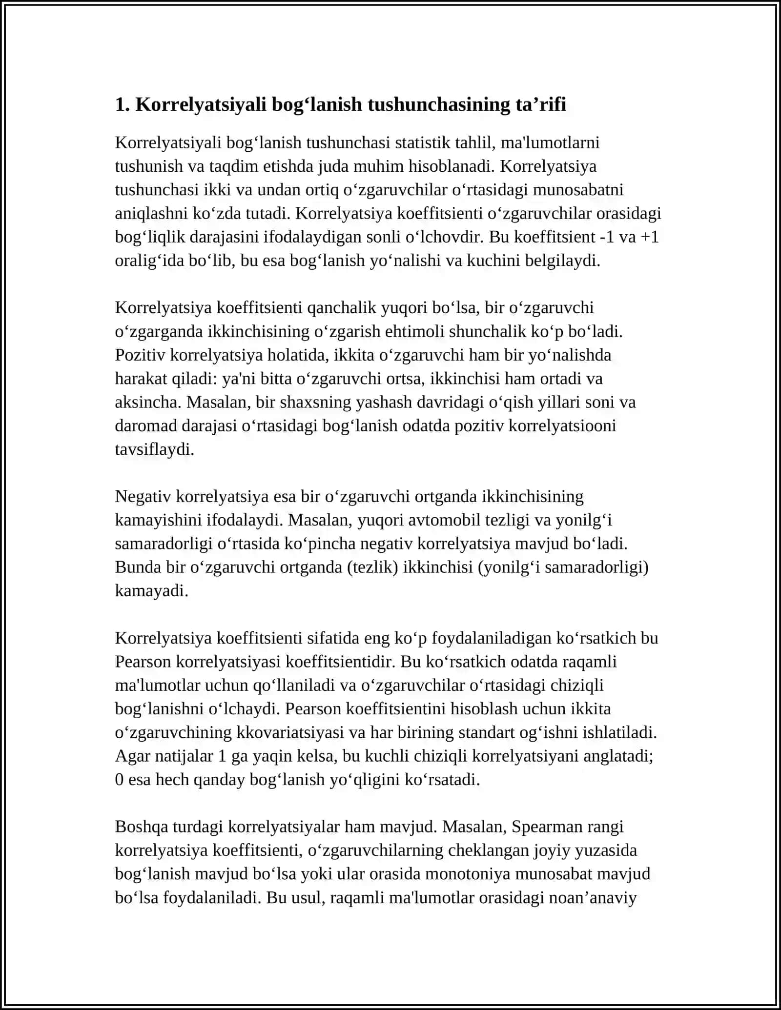 KORRELYATSIYALI BOGLANISH TUSHUNCHASI 4