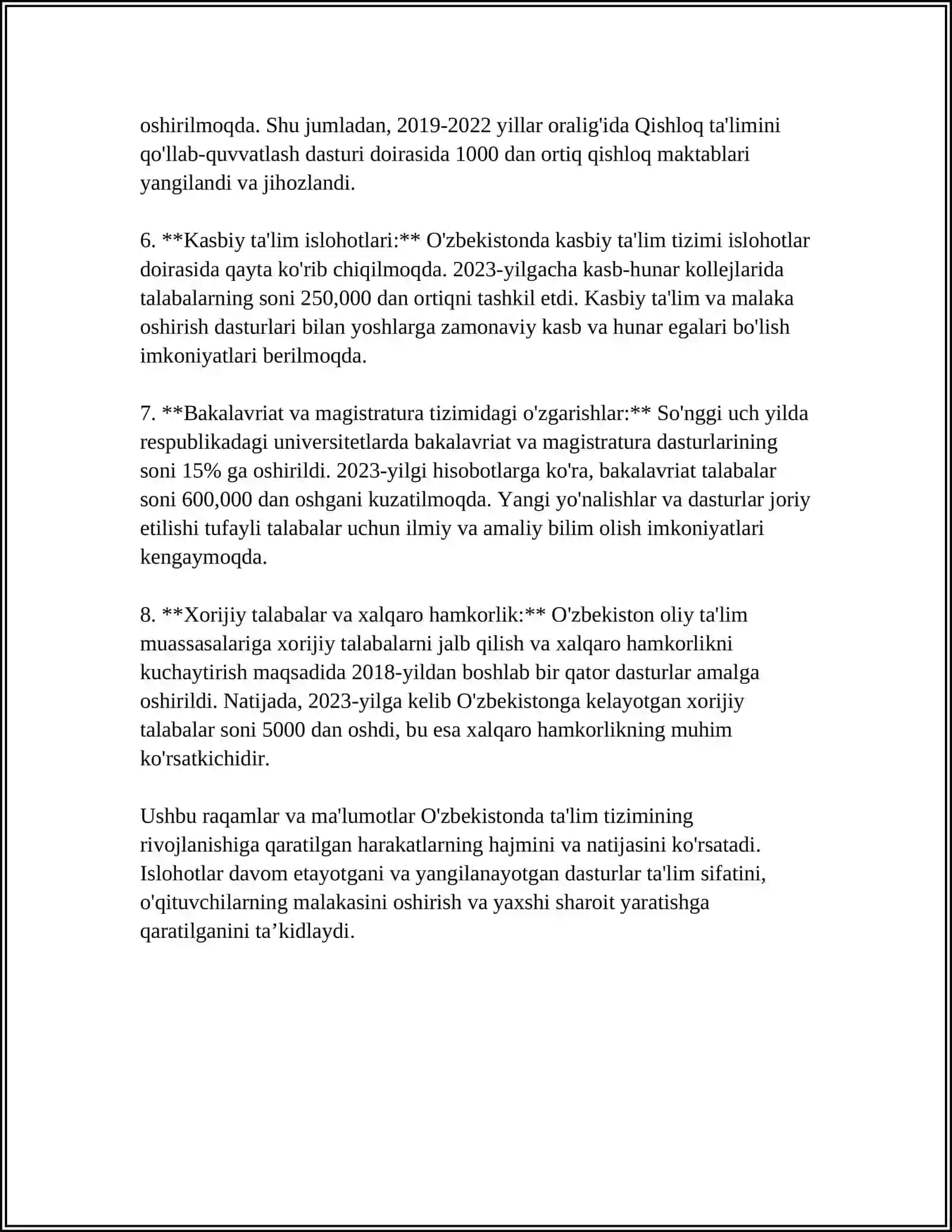 O'zbekistonda ta'lim islohotlari 4