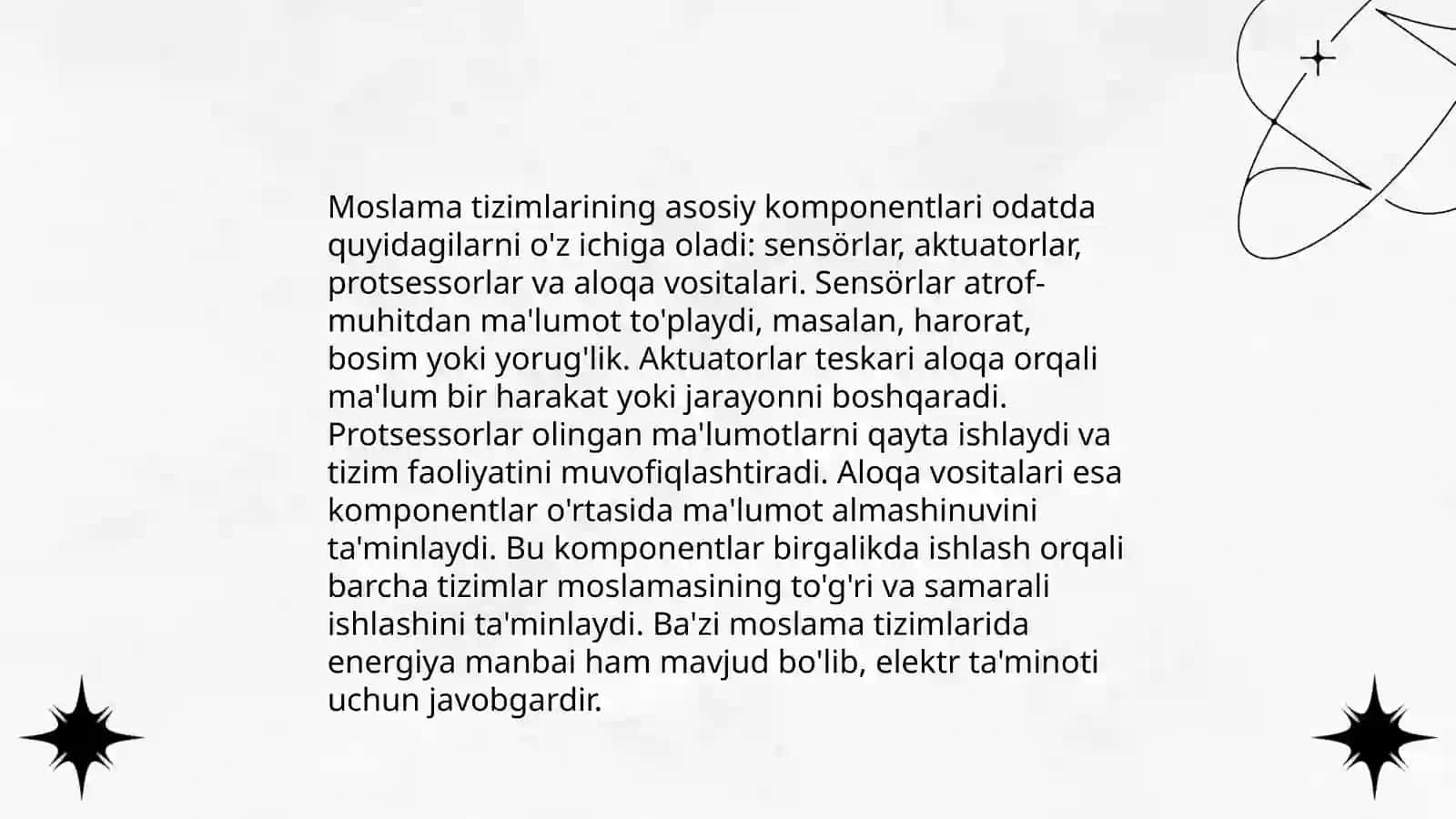 Dastgoh moslama tizimini oqilona tanlash 4