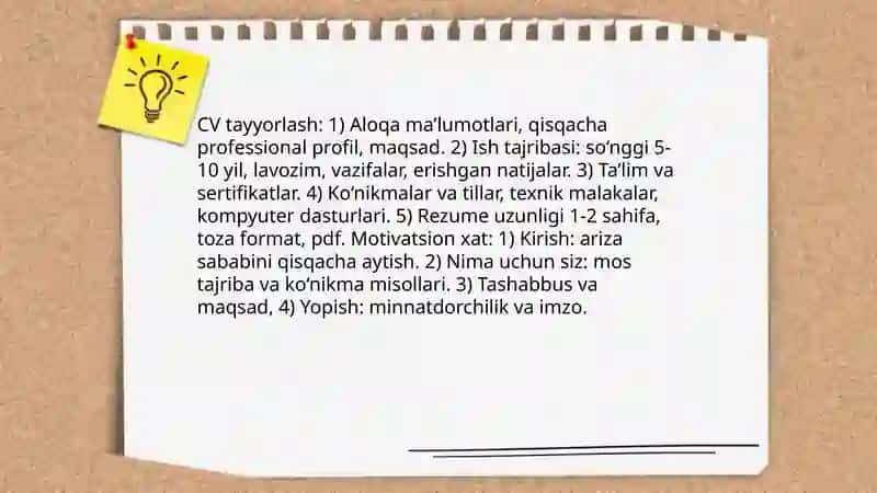 Mehnat bozoriga kirib borish 4