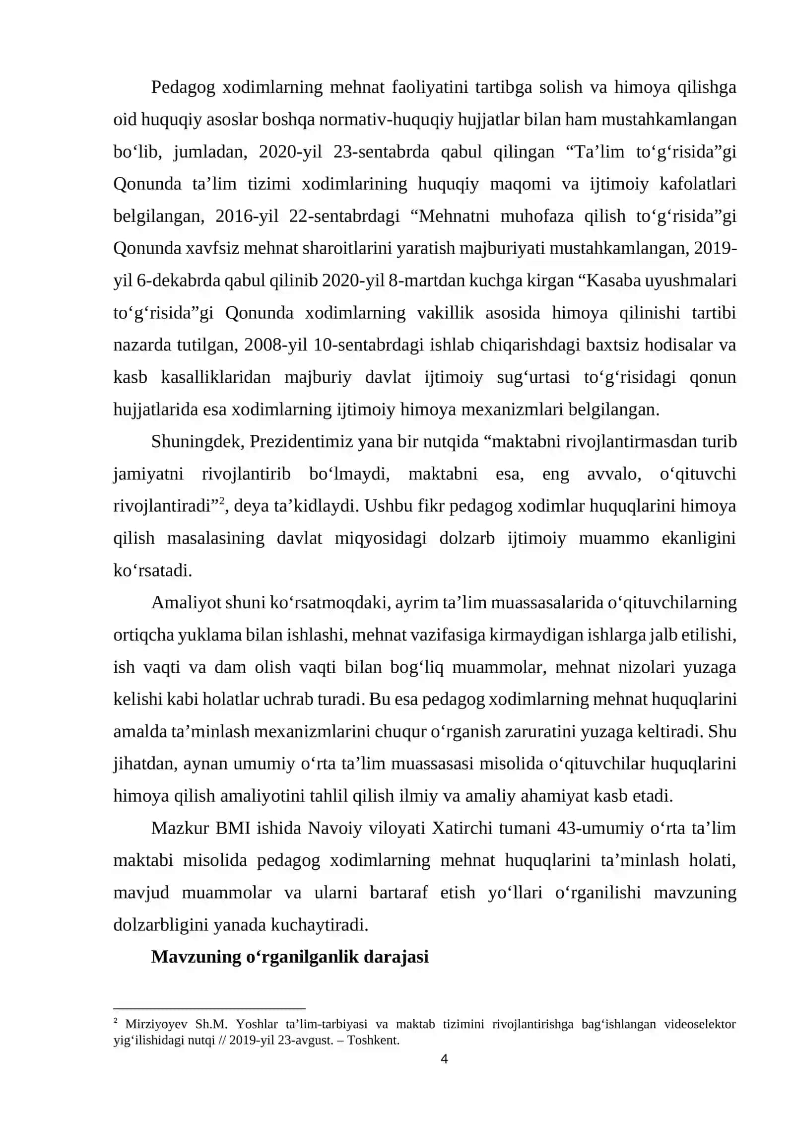 MEHNAT QONUNCHILIGIDA XODIMLARNING HUQUQLARINI HIMOYA QILISH MEXANIZM 4