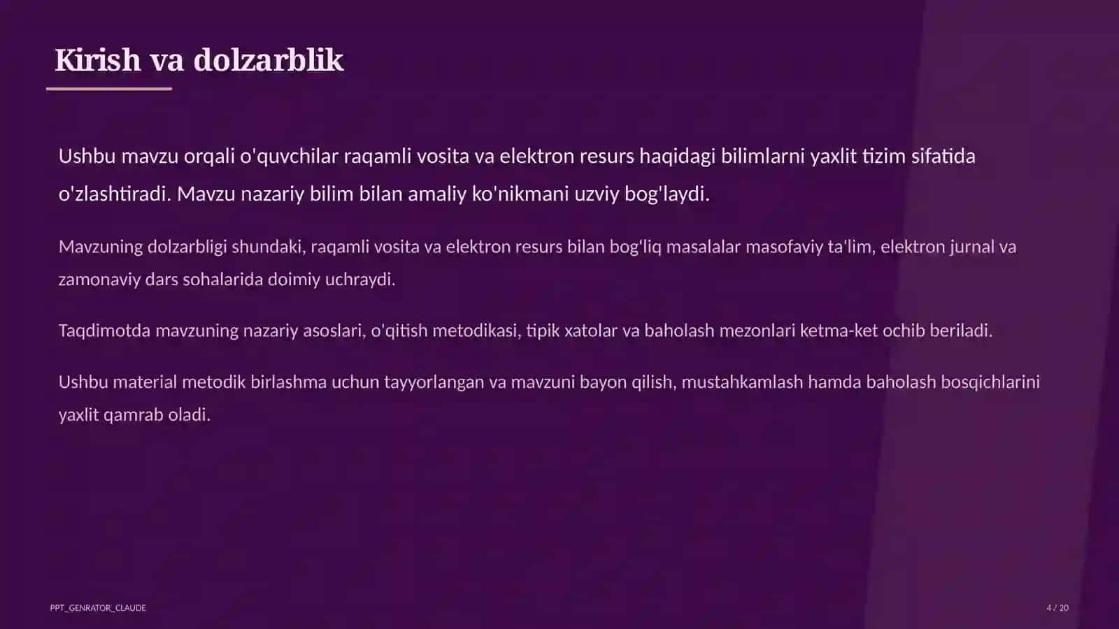 Ta'lim analitikasi: o'quvchi natijalarini tahlil qilish 4
