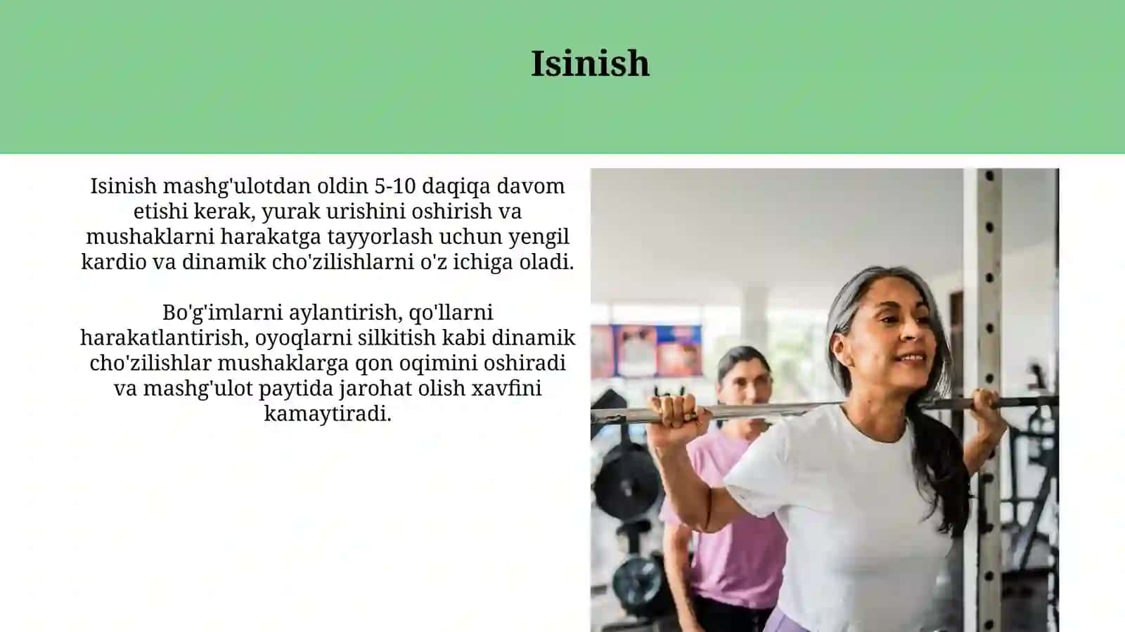 Og'ir atletika mashqlar va xavfsizlik qoidalari 4