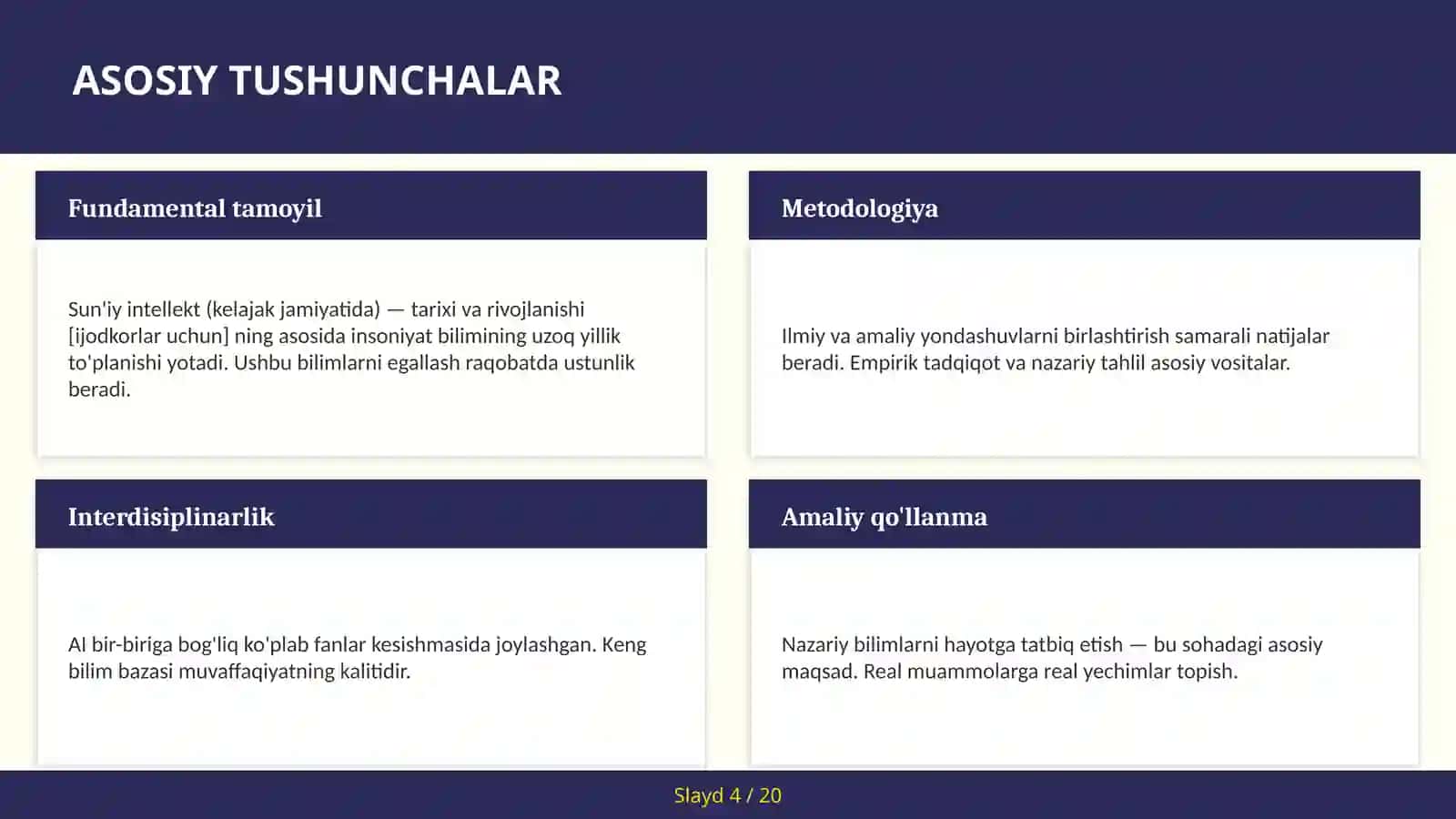 SUN'IY INTELLEKT (KELAJAK JAMIYATIDA) — TARIXI VA RIVOJLANISHI [IJODKORLAR UCHUN] 4