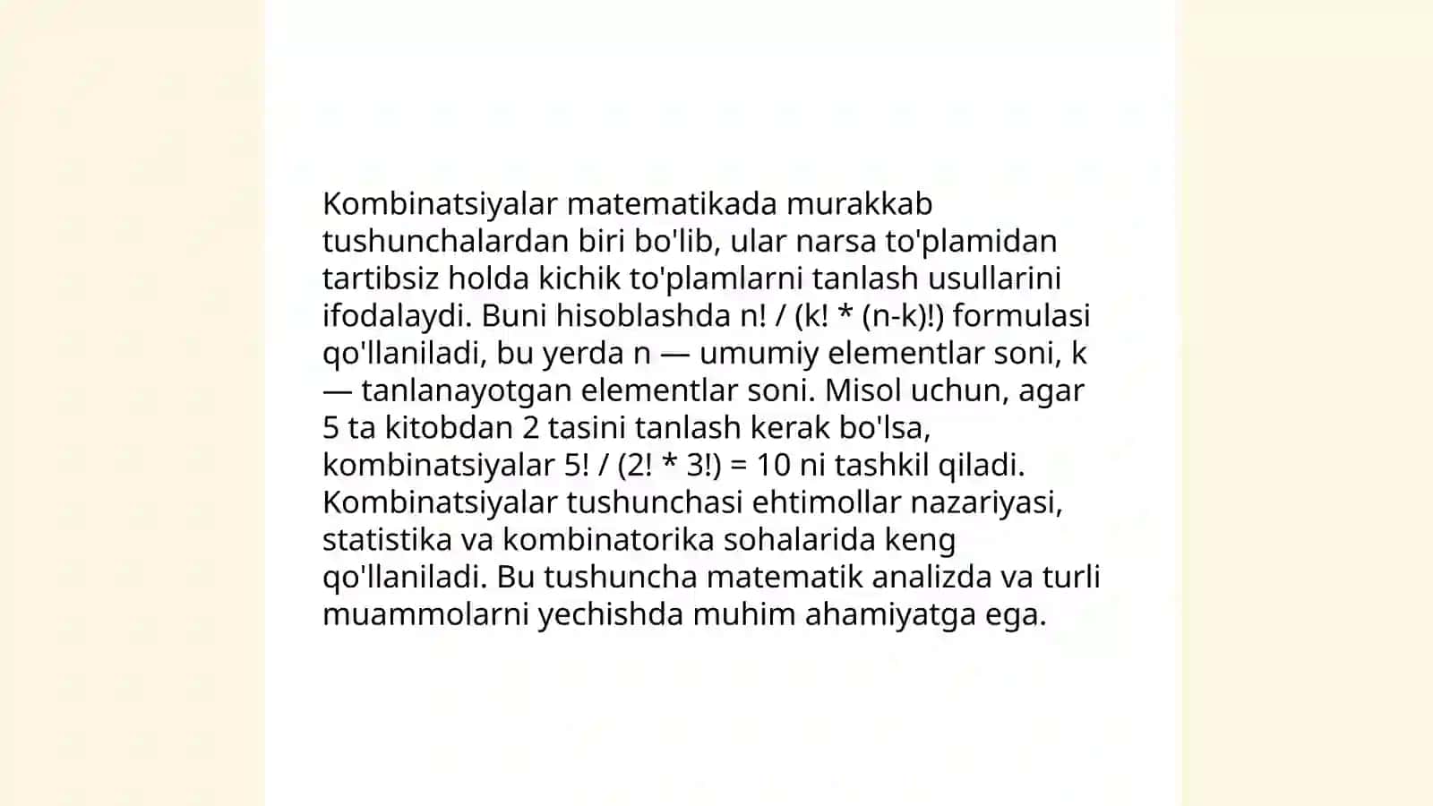 Permutatsiyalar 4
