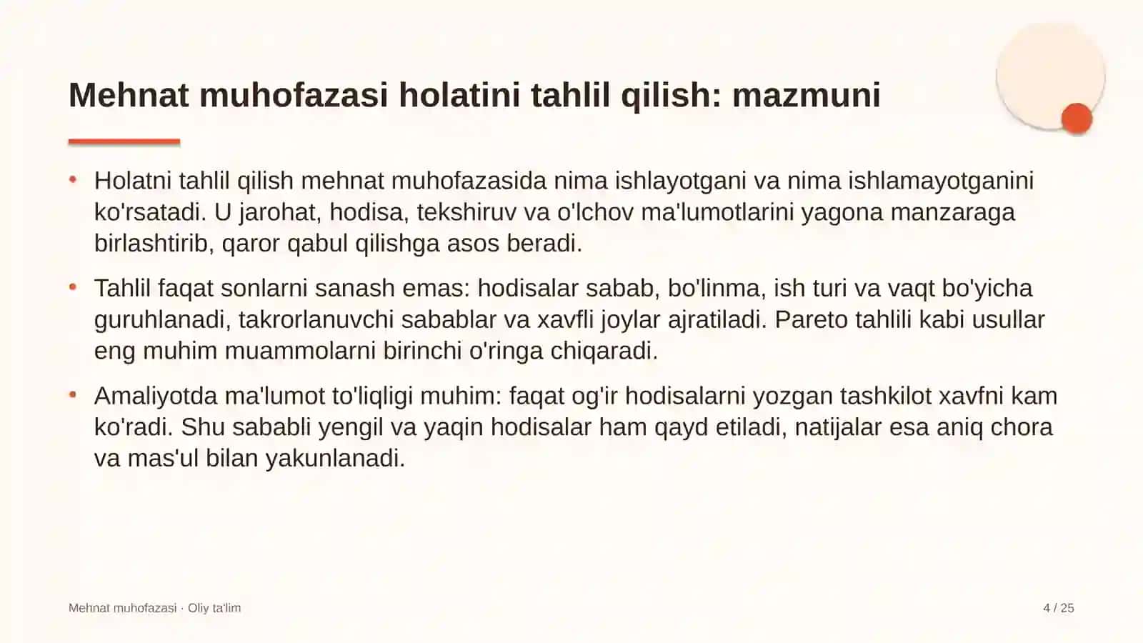 xolding kompaniyalarida mehnat muhofazasi holatini tahlil qilish 9955 4