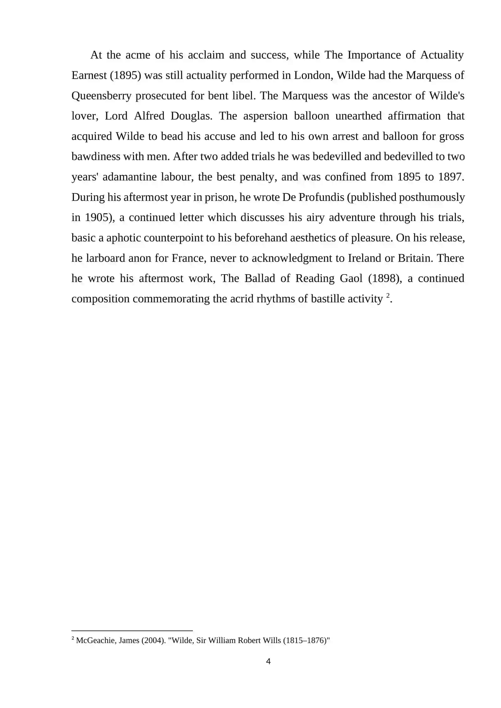 LITERARY WORKS OF OSCAR WILDE 4