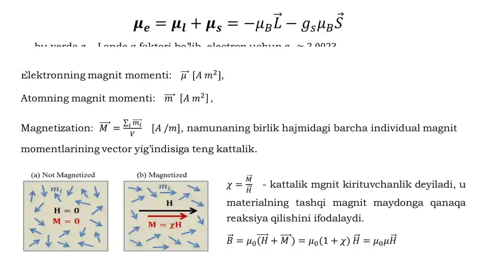 Materiallarning magnit xususiyatlari 4