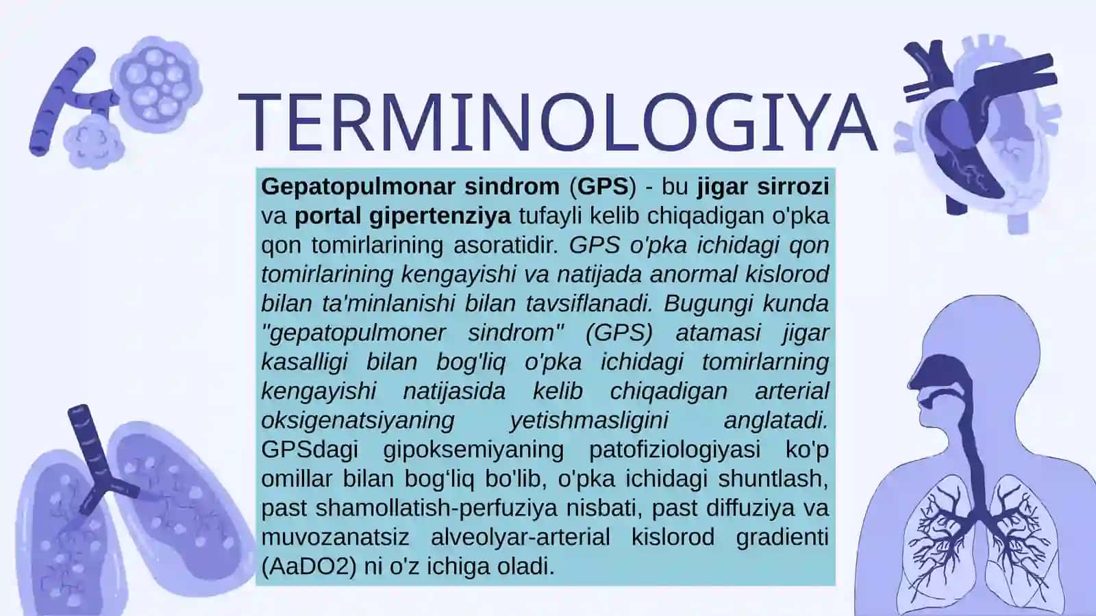 JIGAR SIRROZIDA GEPATOPULMONAR SINDROM RIVOJLANISHINING HUJAYRAVIY-MOLEKULYAR MEXANIZMLARI 4