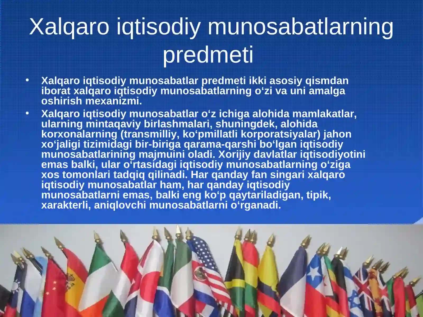 Xalqaro iqtisodiy integratsiyaning shakllari va amal qilish xususiyatlari 4