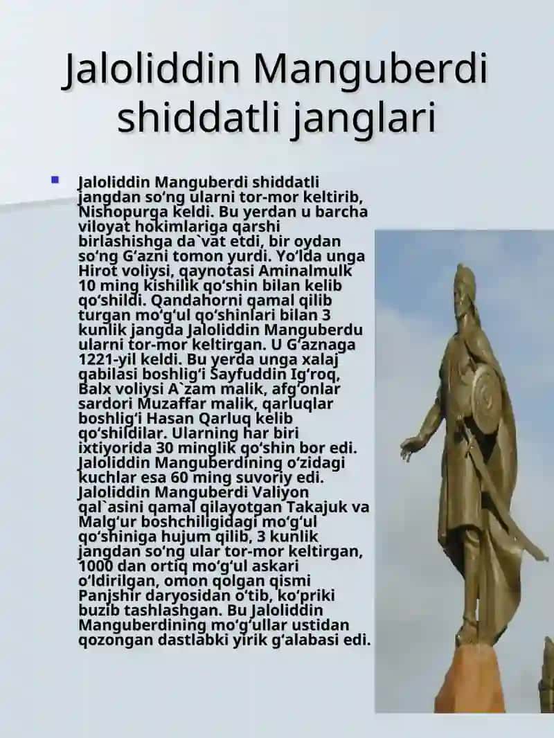 Jaloliddinmanguberdi Xalq Qahramoni 4