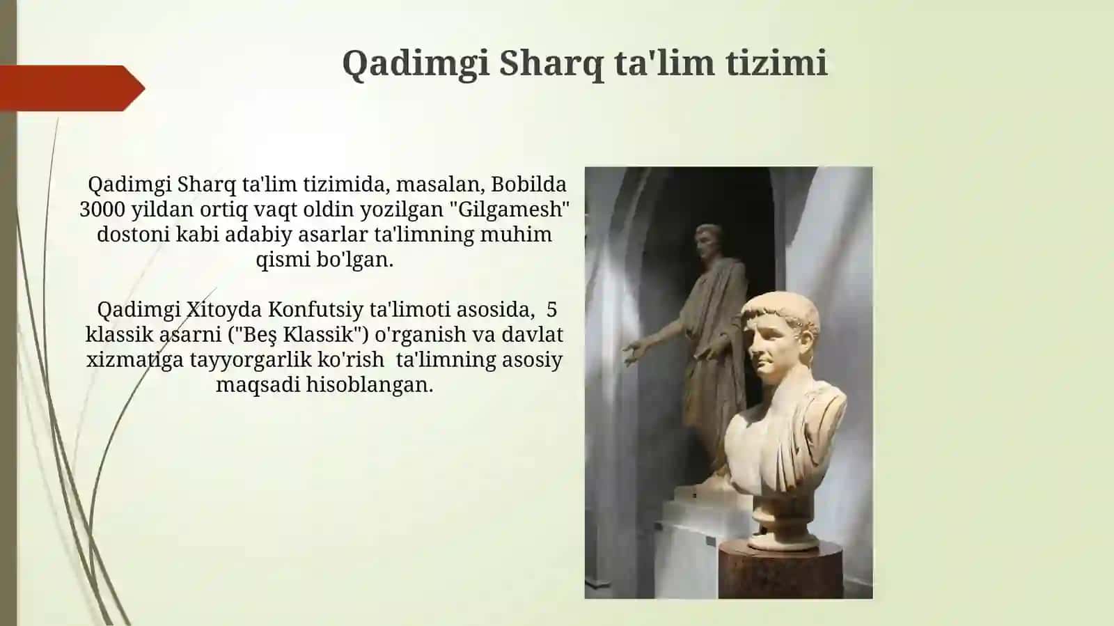 Qadimgi Sharq, Rim davlatlarida maktab va tarbiya Yunoniston faylasuflari tarbiya togrisida 4