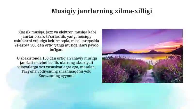 Musiqiy manzara 4