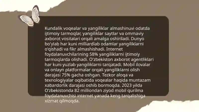 Umumta'lim maktablarining 9-10-sin òquvchilari òrtasida òzbek tilida fikr yuritish kònikmalarini rivojlantirish 4