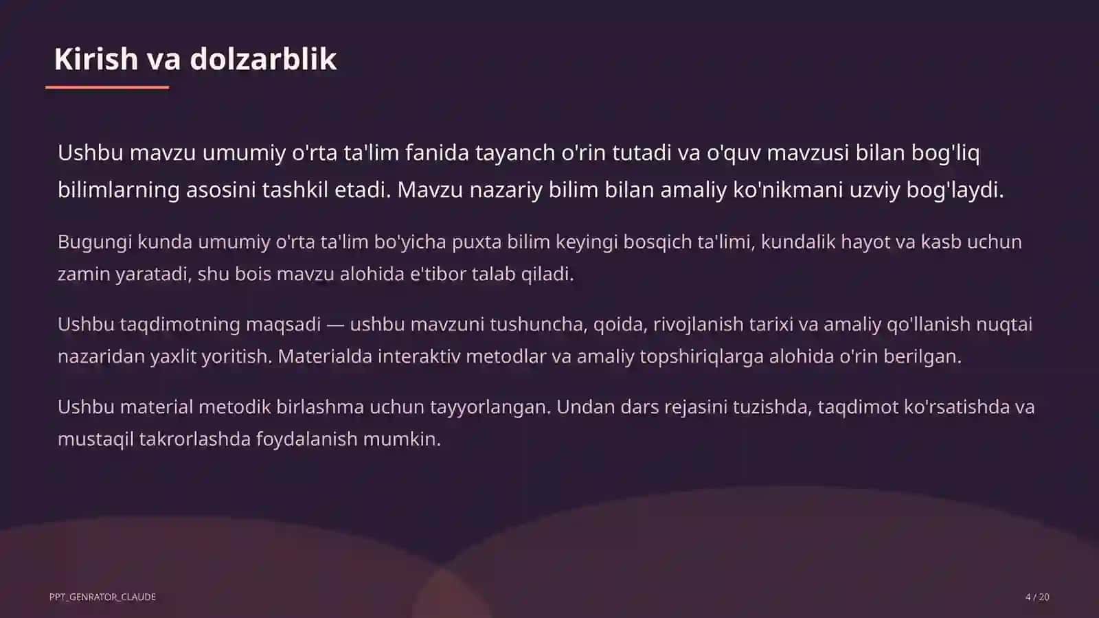 Inklyuziv ta'lim: alohida ehtiyojli o'quvchilar bilan ishlash usullari 4