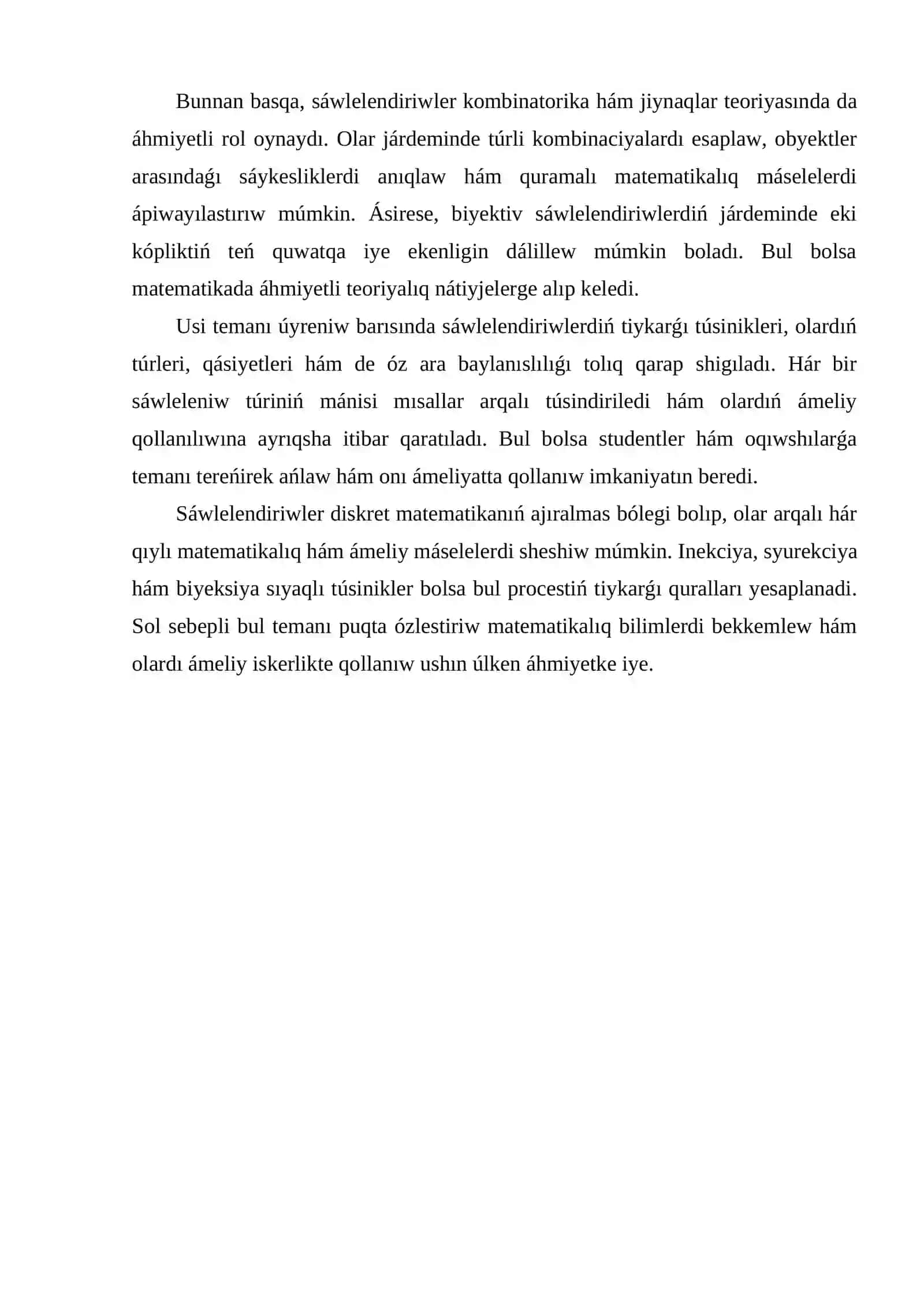 Kórsetiw túrleri (inyekciya, syurjekciya, biyeksiya) 4