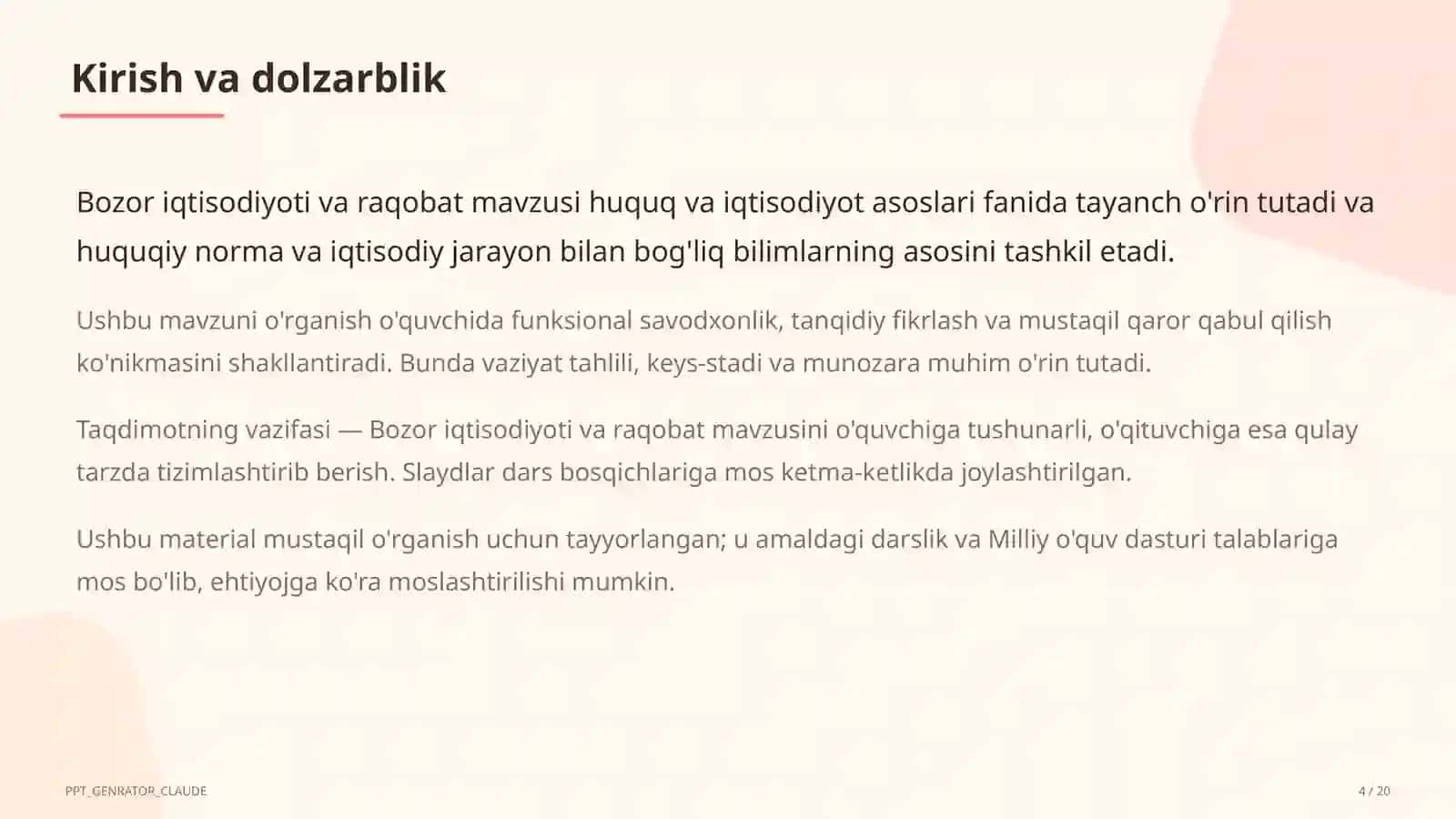 Huquq va iqtisodiyot asoslari (9–11) 4