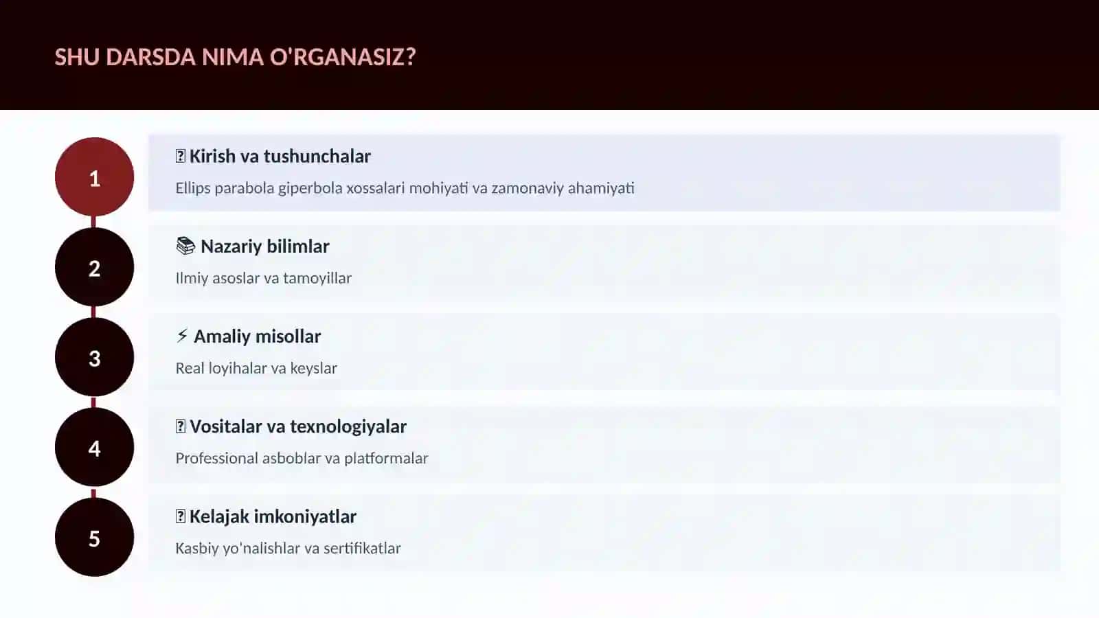 MATEMATIKA — UY VAZIFALARI 4