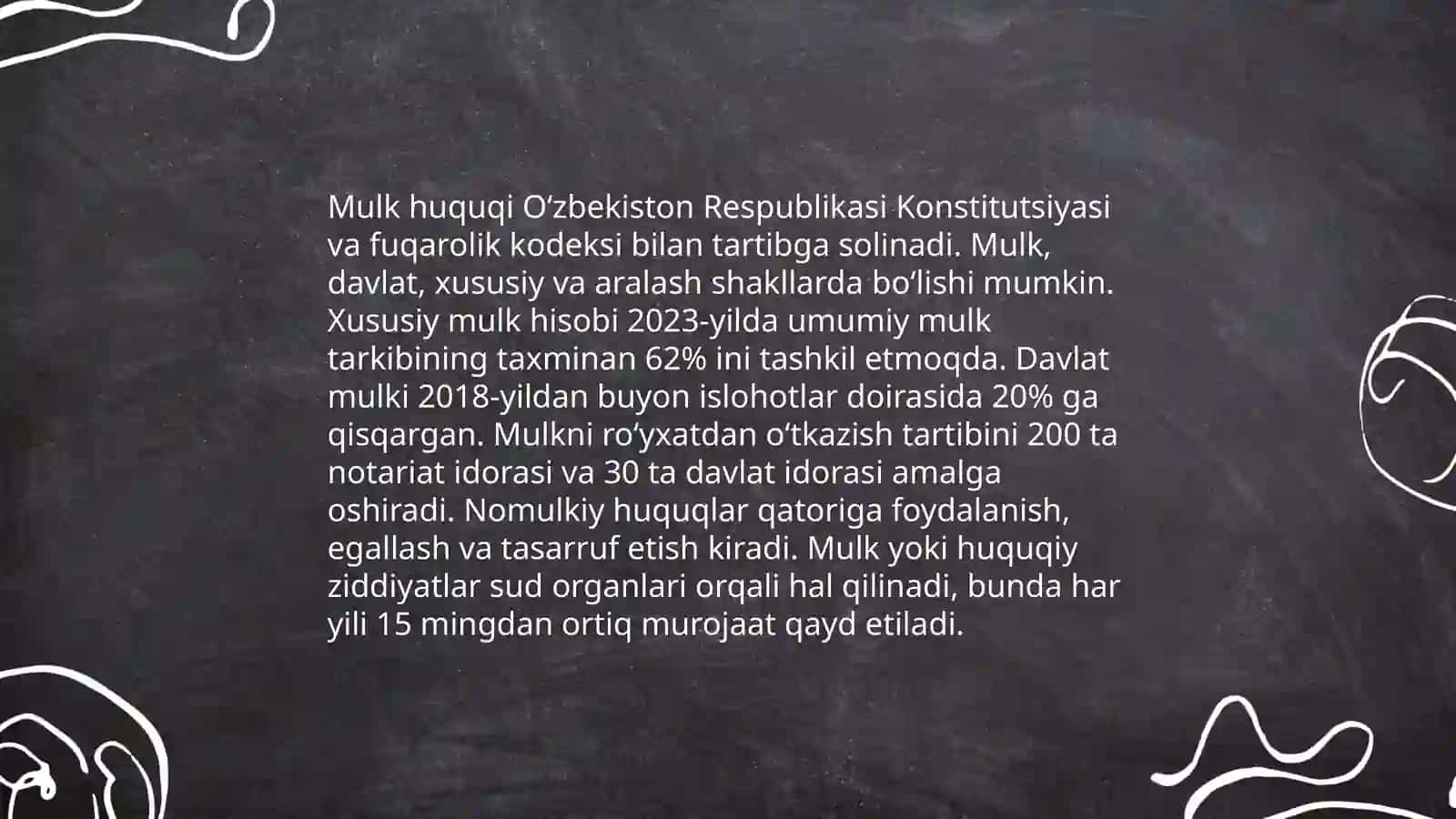 Milliy va Xalqaro huquqda ashyoviy huqular 4