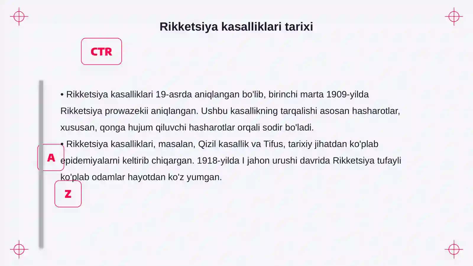 Rikketsiya va mikoplazmalar qo‘zg‘atuvchi kasalliklar 4