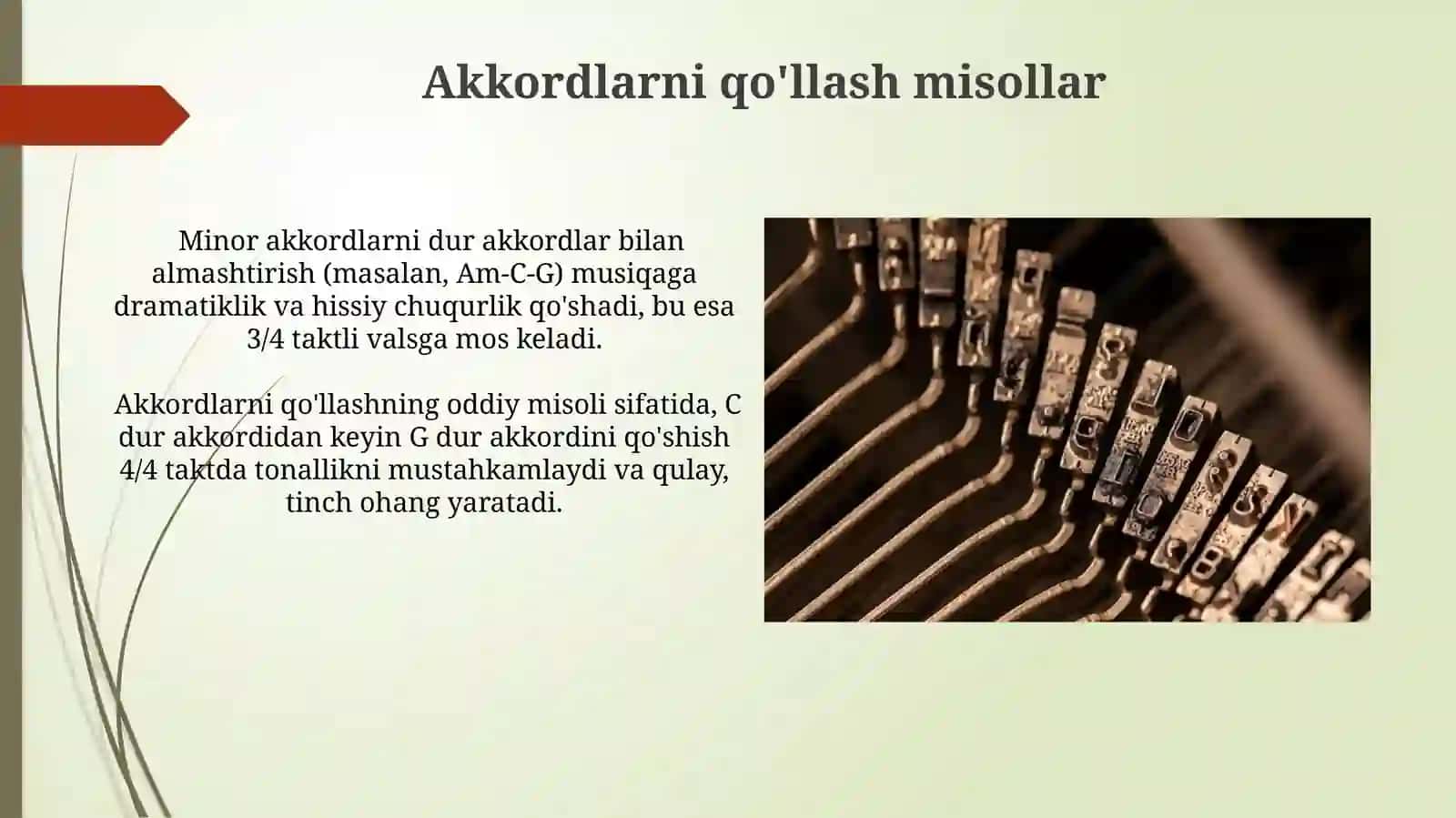 Akkordlar vaularningnazariyoti 4