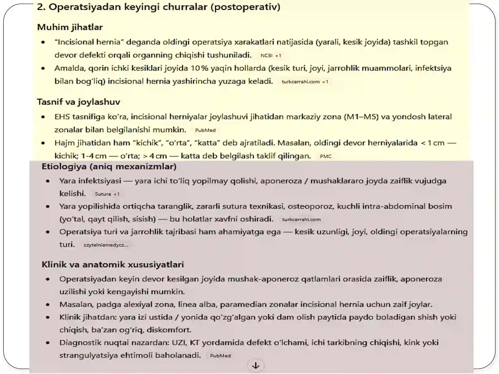 Operativ xirurgiya va topografik anatomiya fanidan 4