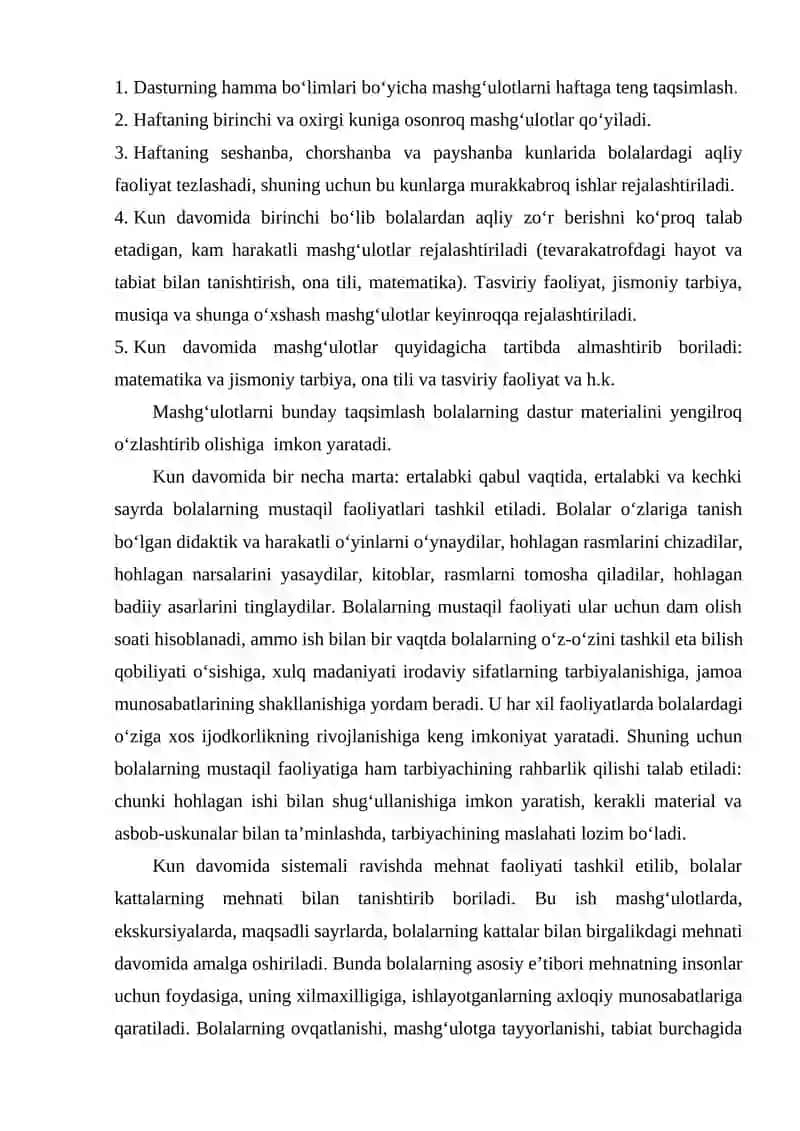 KO'G'IRCHOQ TEATRLARINI TASHKIL ETISH (GURUHLAR KESMIDA) 4