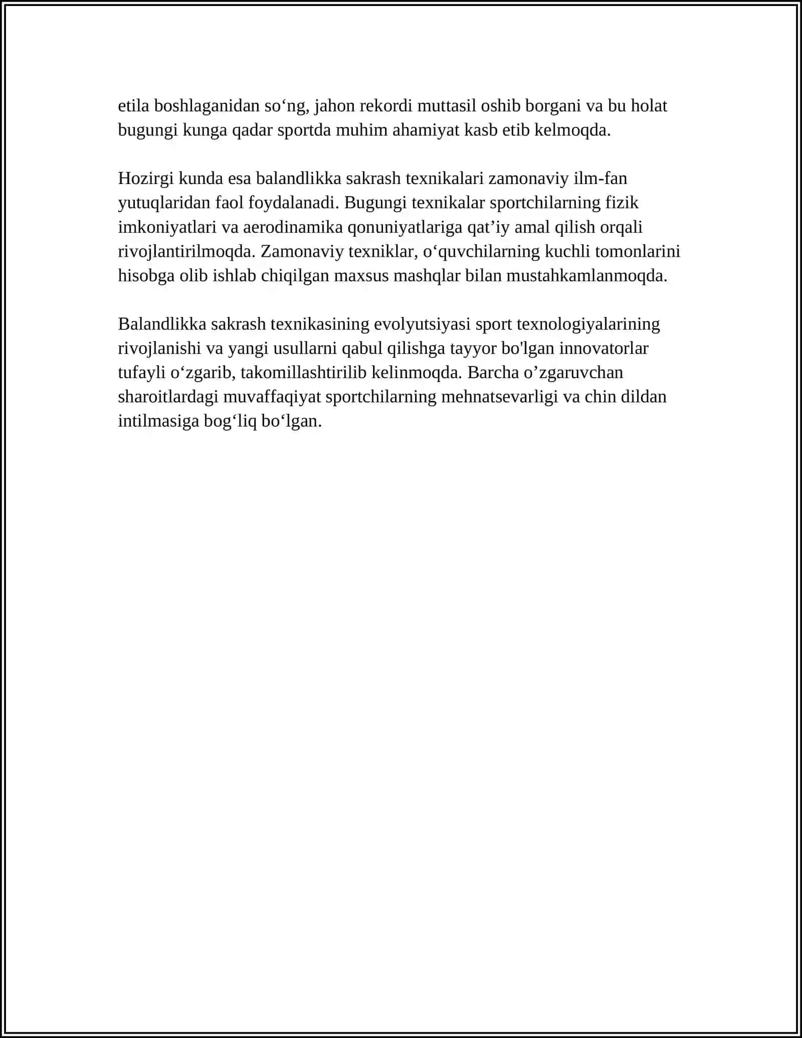 BALANDLIKA SAKRASH TEXNIKASI 4