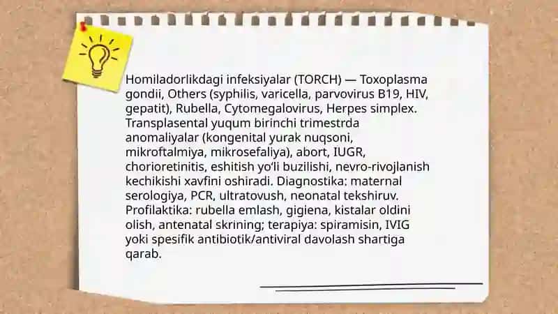 Rivojlanishda buzilishlar kelib chiqish omillari 4