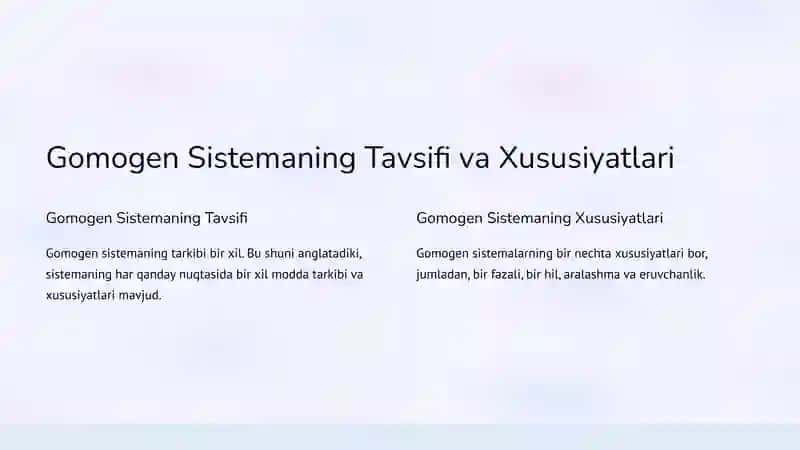 Gomogen va Geterogen Oilalar 4