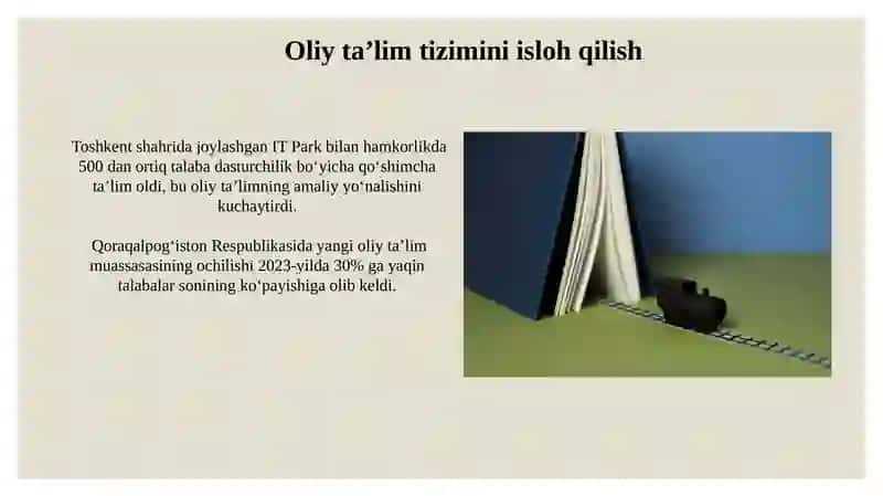 Ta'lim Islohotlari 4