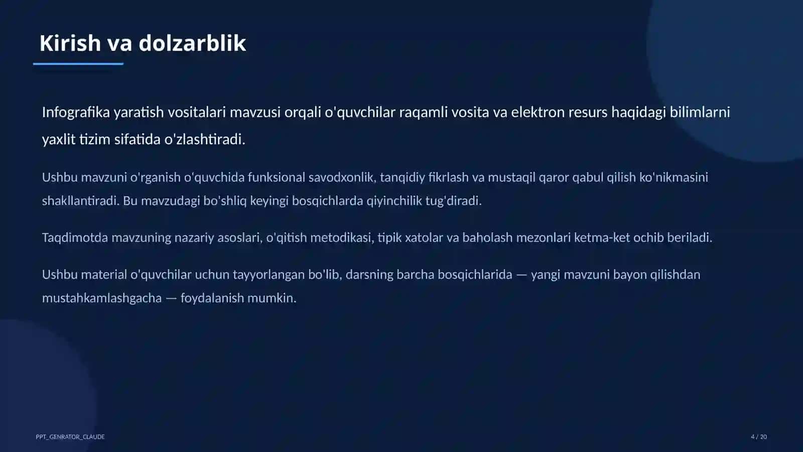 Infografika yaratish vositalari 4