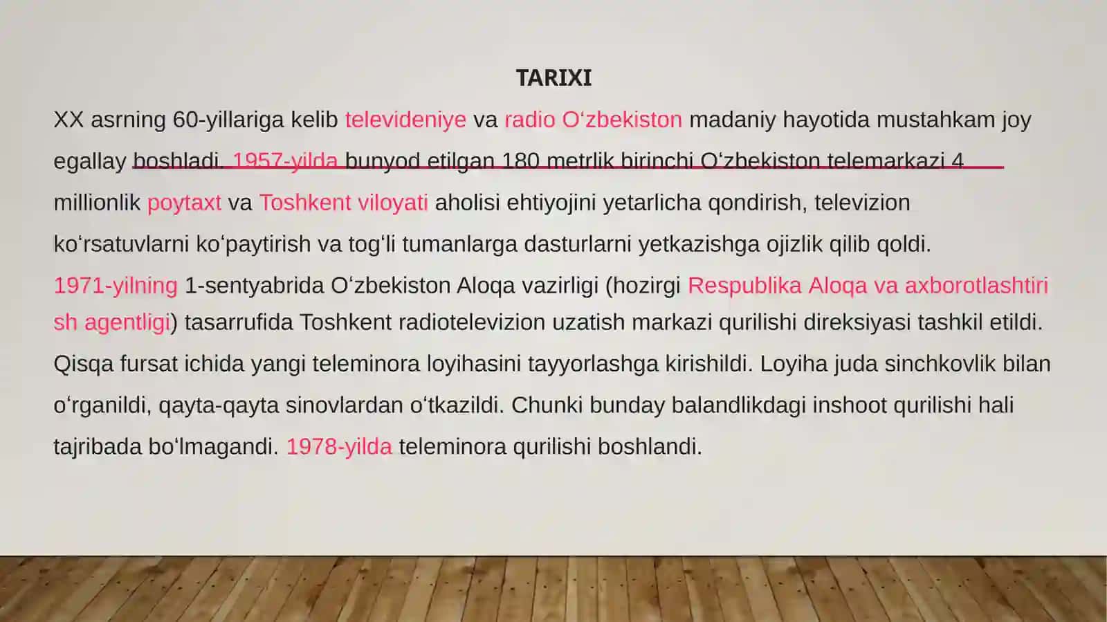 Toshkent teleminorasi 4