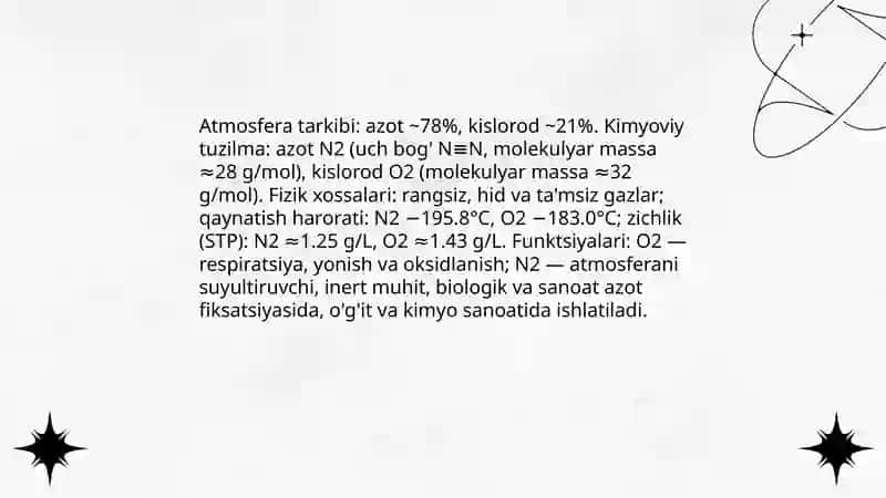 Kimyoviy tarkibi,fizikaviy xossalari va funksiyalari 4