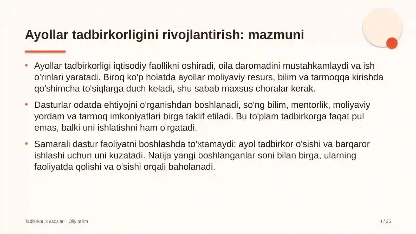 Elektr transportida ayollar tadbirkorligini rivojlantirish 4