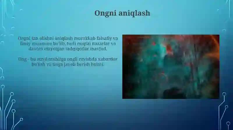 Ongning Mohiyati 4