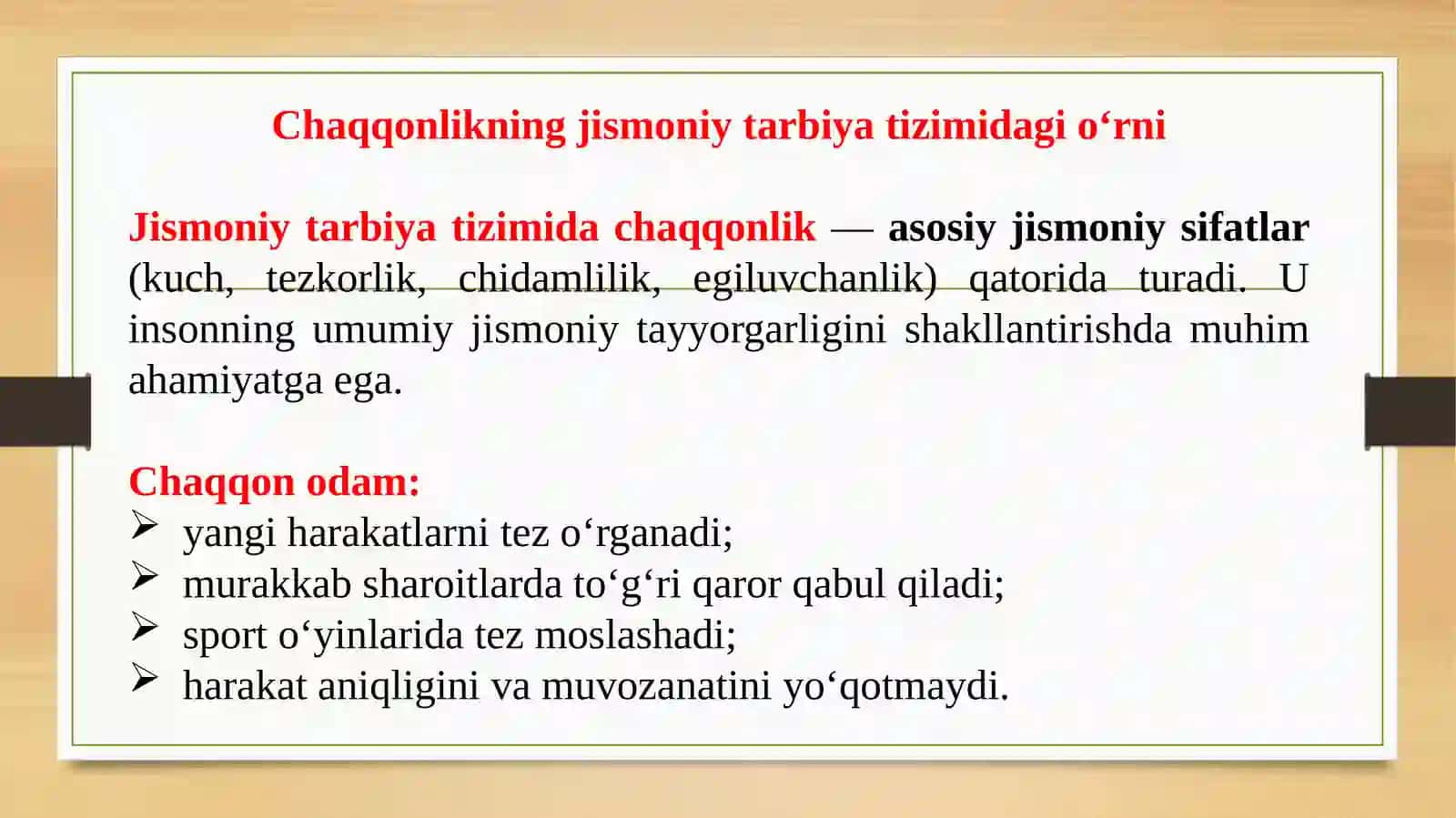 Chaqqonlik qobiliyatini tarbiyalash 4