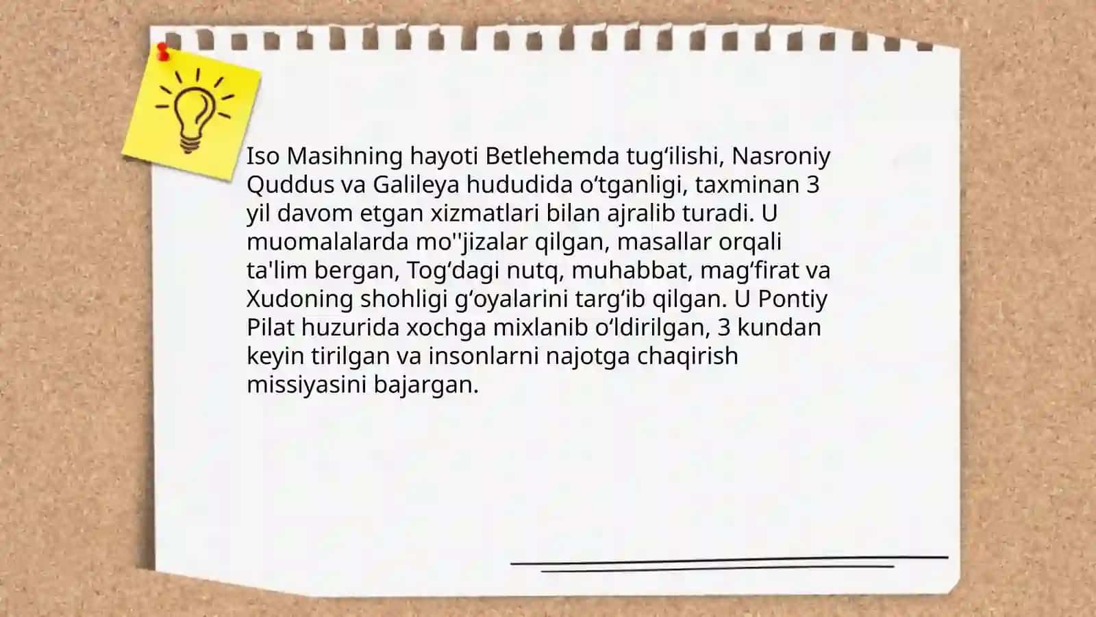 Xristian dini tarixi va asosiy gʻoyalari 4